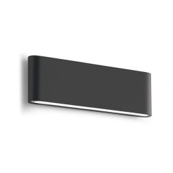 APPLIQUE DA ESTERNO IP54 RETTANGOLARE BIEMISSIONE LED 2X12W LUCE 3000K O 4000K 3 COLORI GEA LUCE GEA LUCE - Cristalensi Shop Onl