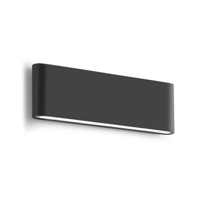 APPLIQUE DA ESTERNO IP54 RETTANGOLARE BIEMISSIONE LED 2X12W LUCE 3000K O 4000K 3 COLORI GEA LUCE GEA LUCE - Cristalensi Shop Onl