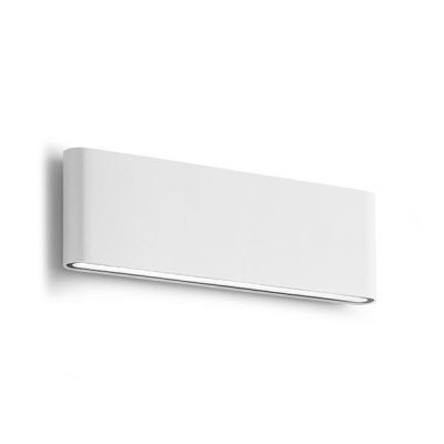 APPLIQUE DA ESTERNO IP54 RETTANGOLARE BIEMISSIONE LED 2X12W LUCE 3000K O 4000K 3 COLORI GEA LUCE GEA LUCE - Cristalensi Shop Onl