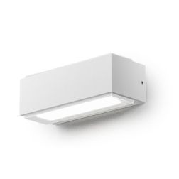 APPLIQUE DA ESTERNO IP65 BIEMISSIONE LED 10W LUCE 4000K ANTRACITE BIANCO O RUGGINE GEA LUCE GEA LUCE - Cristalensi Shop Online 2