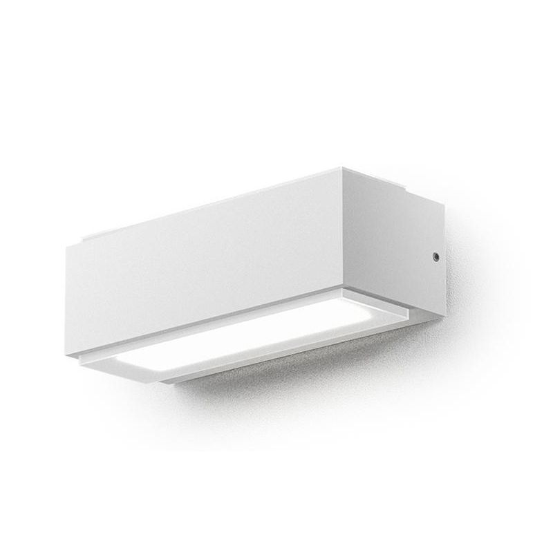 APPLIQUE DA ESTERNO IP65 BIEMISSIONE LED 10W LUCE 4000K ANTRACITE BIANCO O RUGGINE GEA LUCE GEA LUCE - Cristalensi Shop Online