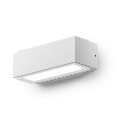 APPLIQUE DA ESTERNO IP65 BIEMISSIONE LED 10W LUCE 4000K ANTRACITE BIANCO O RUGGINE GEA LUCE GEA LUCE - Cristalensi Shop Online