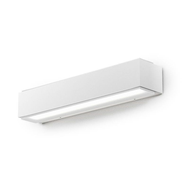APPLIQUE DA ESTERNO IP65 BIEMISSIONE LED 20W LUCE 4000K ANTRACITE BIANCO O RUGGINE GEA LUCE GEA LUCE - Cristalensi Shop Online