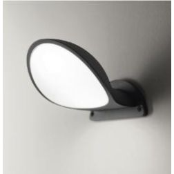 APPLIQUE DA ESTERNO IP65 MODERNA LED 10W LUCE 4000K ANTRACITE O BIANCO DELLA GEA LUCE GEA LUCE - Cristalensi Shop Online