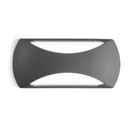 APPLIQUE DA ESTERNO IP65 ANTI SALSEDINE LED 12W LUCE 4000K ANTRACITE O BIANCO MODERNA GEA LUCE - Cristalensi Shop Online 2