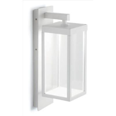 LAMPADA DA PARETE A LANTERNA DA ESTERNO IP54 LED 13W LUCE 4000K ANTRACITE O BIANCO GEA LUCE GEA LUCE - Cristalensi Shop Online
