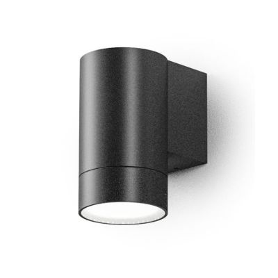 APPLIQUE DA ESTERNO MONO-EMISSIONE IP54 CON LAMPADINA GU10 IN 4 COLORI MODERNA GEA LUCE - Cristalensi Shop Online