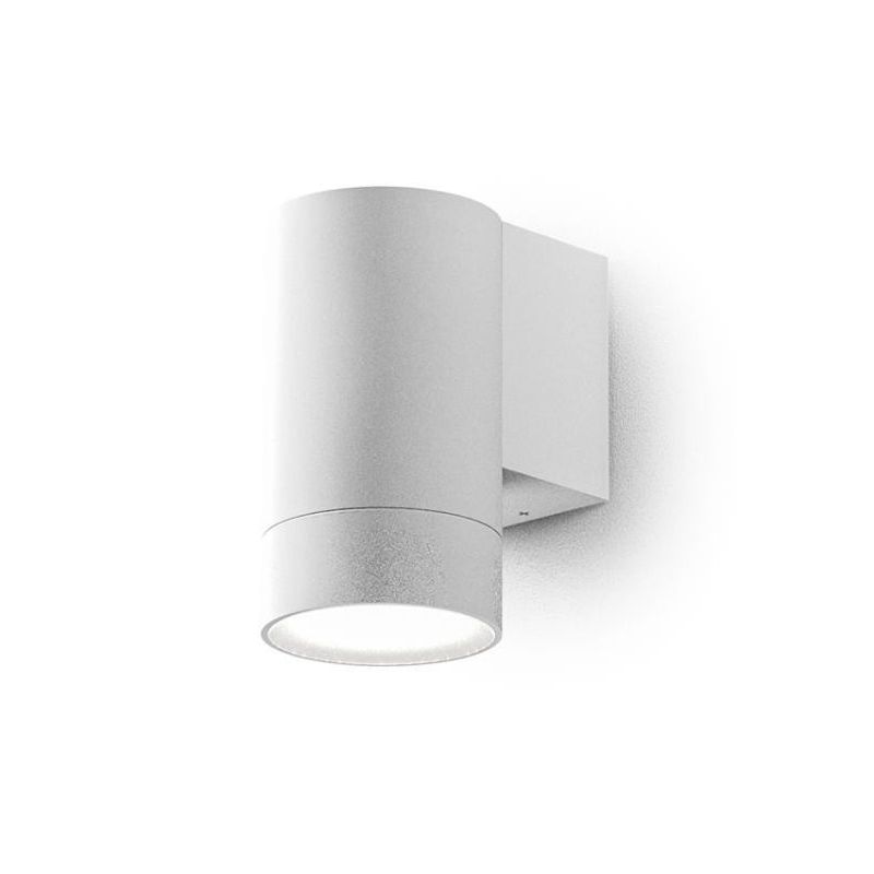 APPLIQUE DA ESTERNO MONO-EMISSIONE IP54 CON LAMPADINA GU10 IN 4 COLORI MODERNA GEA LUCE - Cristalensi Shop Online