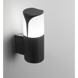 APPLIQUE DA ESTERNO MODERNA IP44 BIANCA ANTRACITE O GRIGIO LAMPADINA ATTACCO E27 GEA LUCE GEA LUCE - Cristalensi Shop Online 2