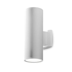 APPLIQUE DA ESTERNO A CILINDRO BI-EMISSIONE IP65 CON LAMPADINE E27 IN 3 COLORI MODERNA ECONONICA GEA LUCE - Cristalensi Shop Onl 2