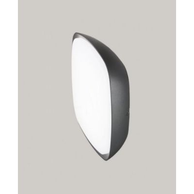 PLAFONIERA DA ESTERNO QUADRATA IP65 LED 20W LUCE 4000K ANTRACITE O GRIGIO MODERNA GEA LUCE - Cristalensi Shop Online