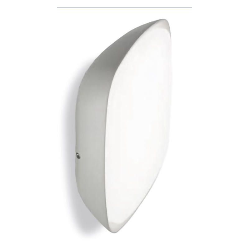 PLAFONIERA DA ESTERNO QUADRATA IP65 LED 20W LUCE 4000K ANTRACITE O GRIGIO MODERNA GEA LUCE - Cristalensi Shop Online