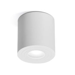 PLAFONIERA DA ESTERNO CILINDRICA IP65 ANTRACITE BIANCO O MARRONE ECONOMICA E MODERNA GEA LUCE - Cristalensi Shop Online