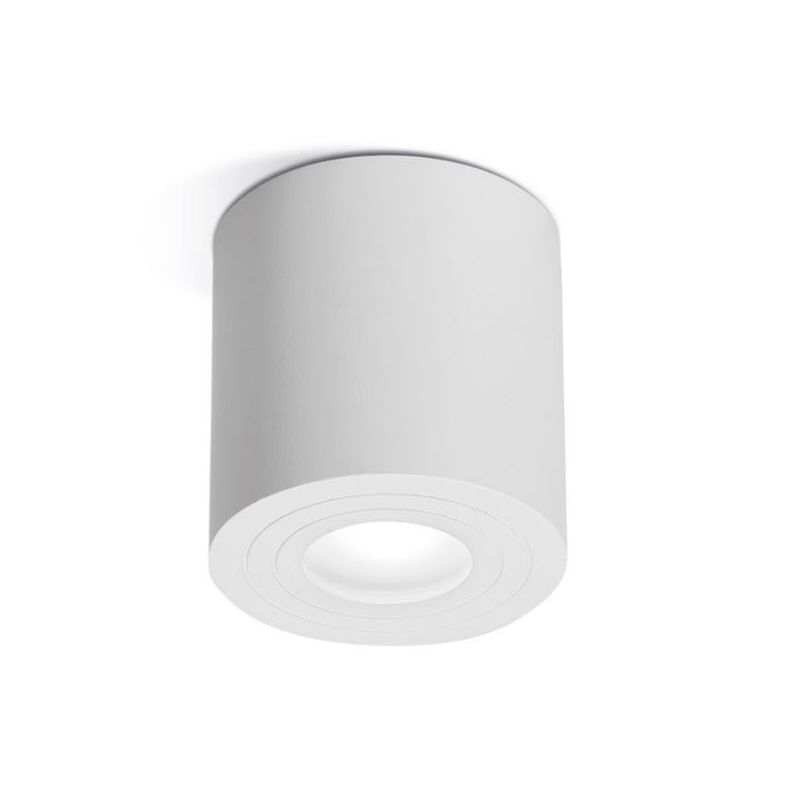 PLAFONIERA DA ESTERNO CILINDRICA IP65 ANTRACITE BIANCO O MARRONE ECONOMICA E MODERNA GEA LUCE - Cristalensi Shop Online