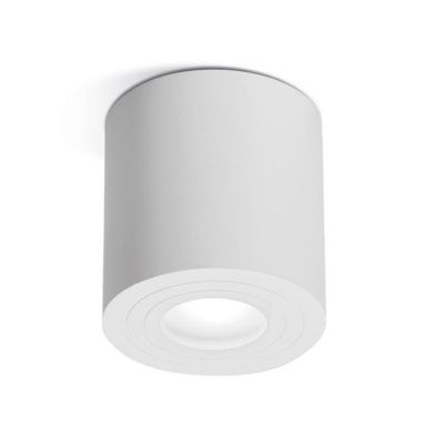 PLAFONIERA DA ESTERNO CILINDRICA IP65 ANTRACITE BIANCO O MARRONE ECONOMICA E MODERNA GEA LUCE - Cristalensi Shop Online