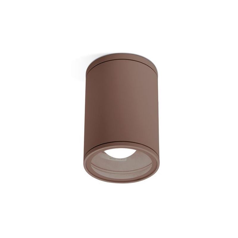 PICCOLA PLAFONIERA DA ESTERNO IP65 ANTRACITE BIANCO O RUGGINE ECONOMICA E MODERNA GEA LUCE - Cristalensi Shop Online