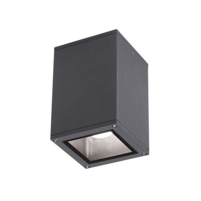 PICCOLA PLAFONIERA DA ESTERNO IP65 ANTRACITE BIANCO O RUGGINE ECONOMICA E MODERNA GEA LUCE - Cristalensi Shop Online