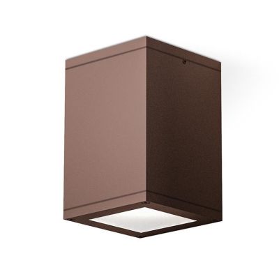 PICCOLA PLAFONIERA DA ESTERNO IP65 ANTRACITE BIANCO O RUGGINE ECONOMICA E MODERNA GEA LUCE - Cristalensi Shop Online