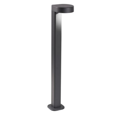 PALO DA ESTERNO H80 CM ANTRACITE IP65 METALLIZZATO LED 13W LUCE 4000K MODERNO GEA LUCE - Cristalensi Shop Online