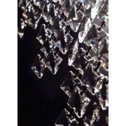 MESSICO LAMPADA PARETE CON CRISTALLI QUADRATI E MONTATURA CROMO LUCIDO Illuminando - Cristalensi Shop Online 2