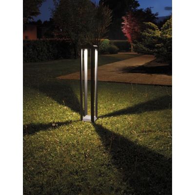 PALO H80 DA ESTERNI IP65 ANTRACITE LED 13W LUCE 4000K SQUADRATO MODERNO GEA LUCE - Cristalensi Shop Online