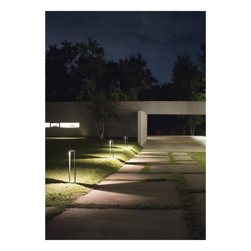 PALETTO H50 DA ESTERNO IP65 LED 13W ANTRACITE MODERNO GEA LUCE GEA LUCE - Cristalensi Shop Online