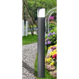 PALO H80 DA ESTERNO IP44 ANTRACITE BIANCO O GRIGIO MODERNO LAMPADINA E27 GEA LUCE GEA LUCE - Cristalensi Shop Online