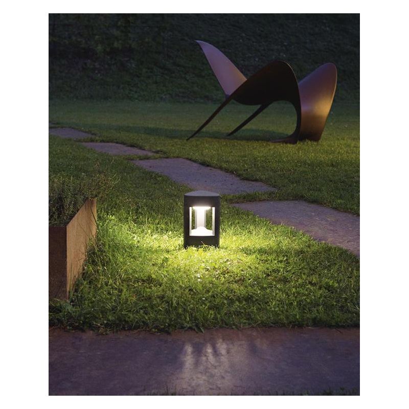 PICCOLO LAMPIONCINO H20 DA ESTERNO IP54 ANTRACITE O GRIGIO MODERNO LAMPADINA GX53 GEA LUCE GEA LUCE - Cristalensi Shop Online
