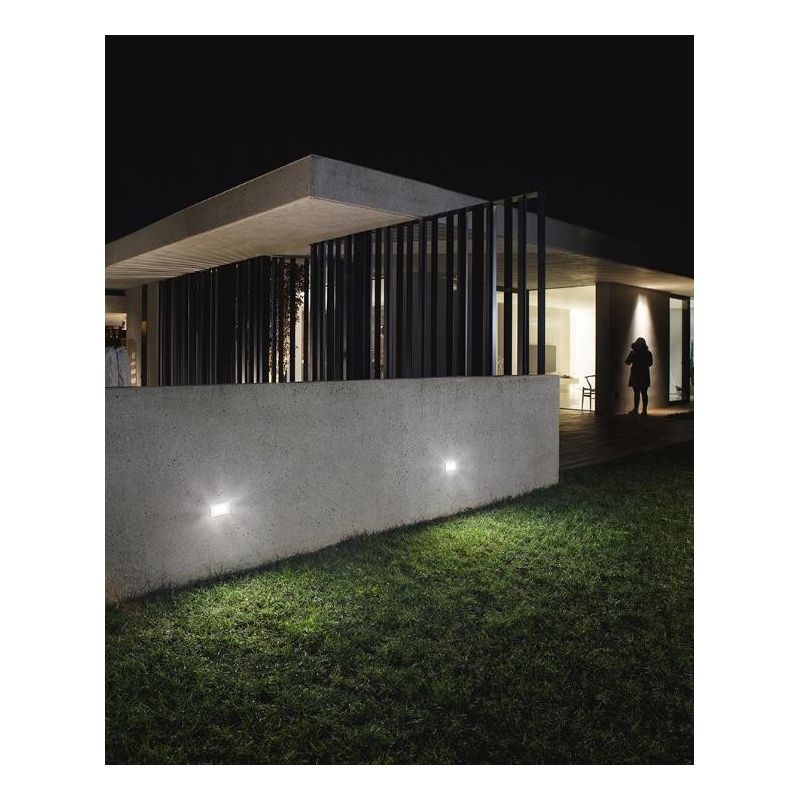 SEGNAPASSO DA INCASSO CON SENSORE DI MOVIMENTO DA ESTERNI IP65 LED 2W LUCE 3000K GEA LUCE - Cristalensi Shop Online