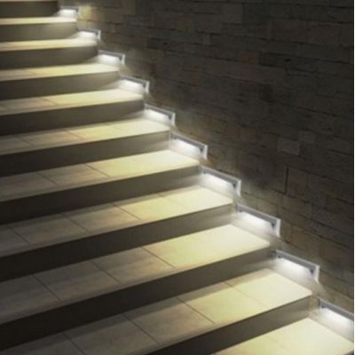 SEGNAPASSO DA INCASSO PER ESTERNI IP65 ANTRACITE O GRIGIO CON LED 13W LUCE 4000K GEA LUCE - Cristalensi Shop Online