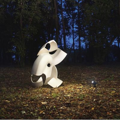 FARETTO DA ESTERNO ORIENTABILE IP65 ANTRACITE LED 7W LUCE 4000K CON PICCHETTO INCLUSO GEA LUCE - Cristalensi Shop Online