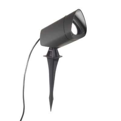 FARETTO DA ESTERNO ORIENTABILE IP65 BIANCO ANTRACITE O ALLUMINIO PICCHETTO INCLUSO ATTACCO GU10 GEA LUCE - Cristalensi Shop Onli