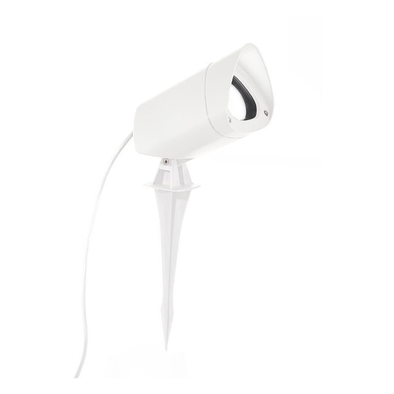 FARETTO DA ESTERNO ORIENTABILE IP65 BIANCO ANTRACITE O ALLUMINIO PICCHETTO INCLUSO ATTACCO GU10 GEA LUCE - Cristalensi Shop Onli