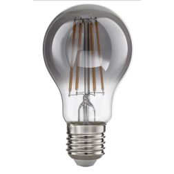 LAMPADINA ATTACCO E27 LED 8W LUCE 2700K CON VETRO FUME DURATA 15000 ORE GEA LUCE - Cristalensi Shop Online