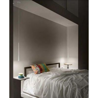 DAFNE SPI SOSPENSIONE DA INCASSO MODERNA METALLO BIANCO,ORO O NERO LED 7W DELLA GEA LUCE GEA LUCE - Cristalensi Shop Online