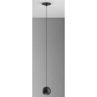 GUYA SOSPENSIONE DA INCASSO A SFERA MODERNA METALLO BIANCO,ORO O NERO LED 8W DELLA GEA LUCE GEA LUCE - Cristalensi Shop Online