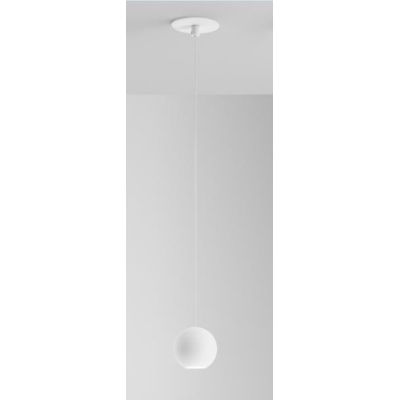 GUYA SOSPENSIONE DA INCASSO A SFERA MODERNA METALLO BIANCO,ORO O NERO LED 8W DELLA GEA LUCE GEA LUCE - Cristalensi Shop Online
