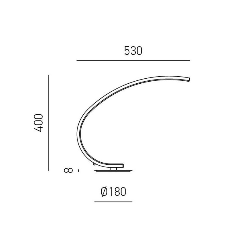 IOLE L LAMPADA DA TAVOLO MODERNA IN ALLUMINIO LED 12W LUCE 3000K DIMMERABILE 3 COLORI GEA LUCE - Cristalensi Shop Online