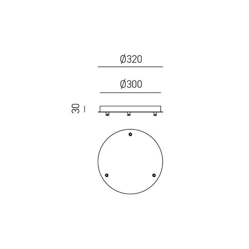 ALICE 3 LUCI SOSPENSIONE ROTONDA IN METALLO BIANCO E VETRI BALLOTON BIANCHI DELLA GEA LUCE GEA LUCE - Cristalensi Shop Online