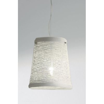 CORDA SOSPENSIONE PICCOLA IN CORDA INCOLLATA MARRONE O BIANCA DI ILLUMINANDO Illuminando - Cristalensi Shop Online