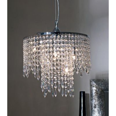 DIAMANTE SOSPENSIONE CRISTALLO GRANDE Illuminando - Cristalensi Shop Online
