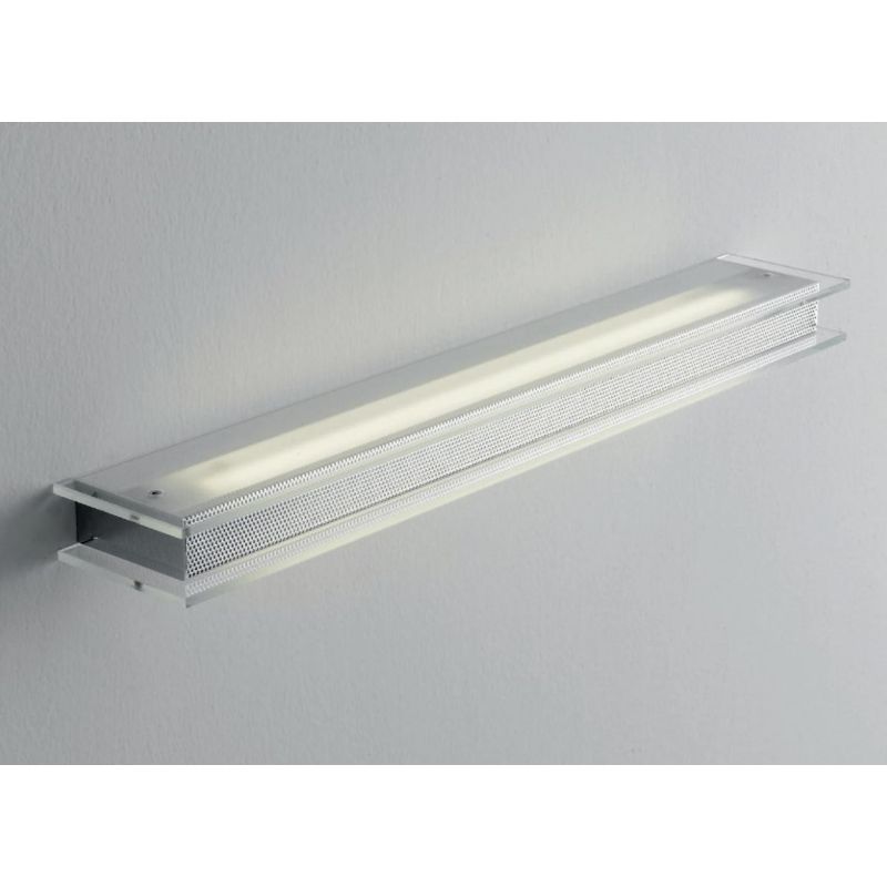 TETI APPLIQUE IN VETRO SATINATO INTERNO CON TUBO LED 9W 810 LUMEN Illuminando - Cristalensi Shop Online