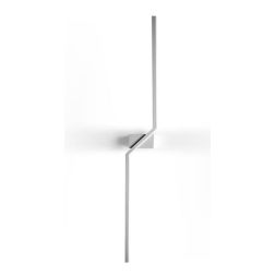 STICK LAMPADA LINEARE IP54 LED 10W LUCE 3000K ALLUMINIO BIANCO MODERNA ALTEZZA CM 143 Vivida International - Cristalensi Shop On 2