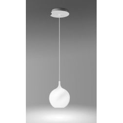 SMASH SOSPENSIONE SINGOLA LED 7,2W LUCE 3000K ALLUMINIO BIANCO MODERNA COMPONIBILE Vivida International - Cristalensi Shop Onlin