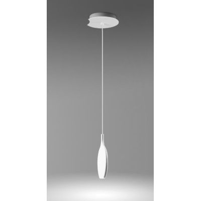 SMASH SOSPENSIONE SINGOLA LED 7,2W LUCE 3000K ALLUMINIO BIANCO MODERNA COMPONIBILE Vivida International - Cristalensi Shop Onlin