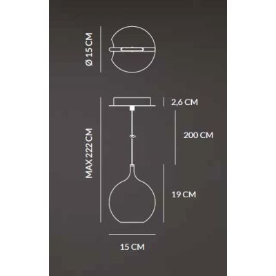SMASH SOSPENSIONE SINGOLA LED 7,2W LUCE 3000K ALLUMINIO BIANCO MODERNA COMPONIBILE Vivida International - Cristalensi Shop Onlin