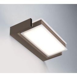 AXELLA APPLIQUE ORIENTABILE LED 18W ALLUMINIO BIANCO, NERO O SABBIA RETTANGOLARE Vivida International - Cristalensi Shop Online 2