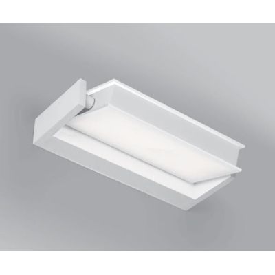 AXELLA APPLIQUE ORIENTABILE LED 18W ALLUMINIO BIANCO, NERO O SABBIA RETTANGOLARE Vivida International - Cristalensi Shop Online