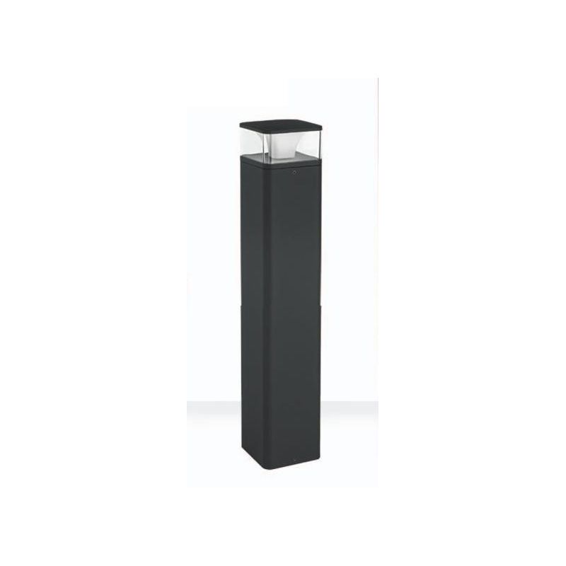 DADO PALETTO DA ESTERNO IP65 ALTEZZA 50 ANTRACITE LED 6W LUCE 3000K MODERNO Pan International - Cristalensi Shop Online