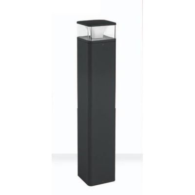 DADO PALETTO DA ESTERNO IP65 ALTEZZA 50 ANTRACITE LED 6W LUCE 3000K MODERNO Pan International - Cristalensi Shop Online